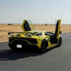 Lamborghini Aventador Svj 2022 (Yellow)
