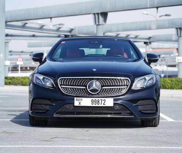 Mercedes E450 Convertible Black - Image 5