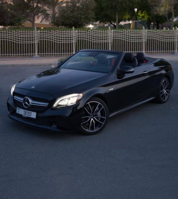 Mercedes C43 Convertible Black - Image 3