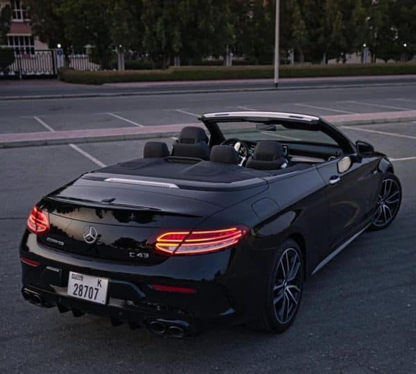 Mercedes C43 Convertible Black