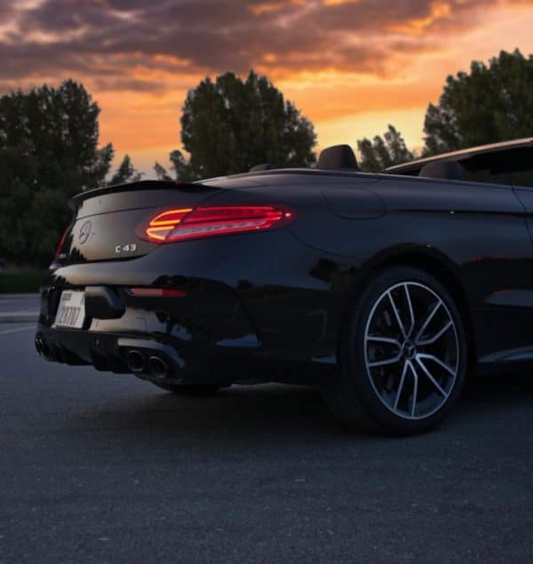 Mercedes C43 Convertible Black - Image 4