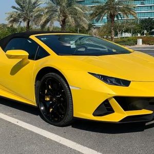 Lamborghini Huracan Evo Spyder (Yellow)