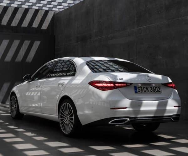 Mercedes C200 2023 (White) - Image 2