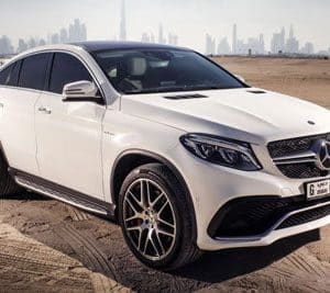 Mercedes Gle63 (White)