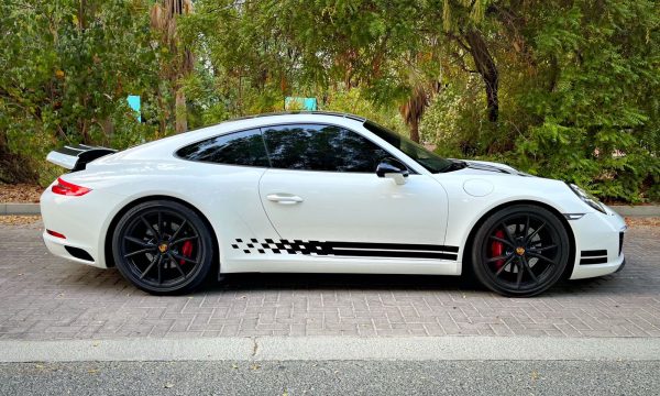 Porche 911 Convertible (White) - Image 4