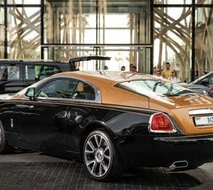 Rolls Royce Wraith (Black & Brown)