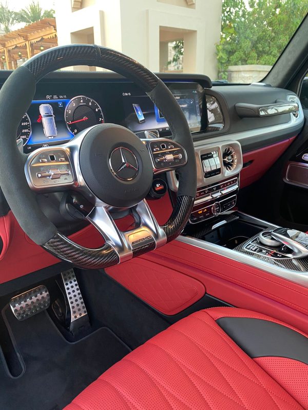 Mercedes G63 2022 Blue - Image 2