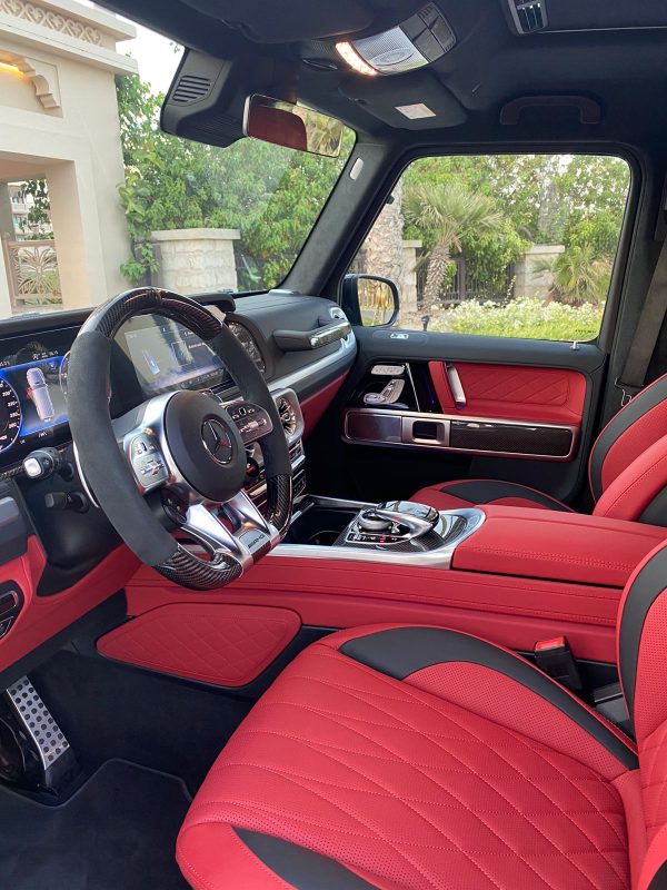 Mercedes G63 2022 Blue - Image 3