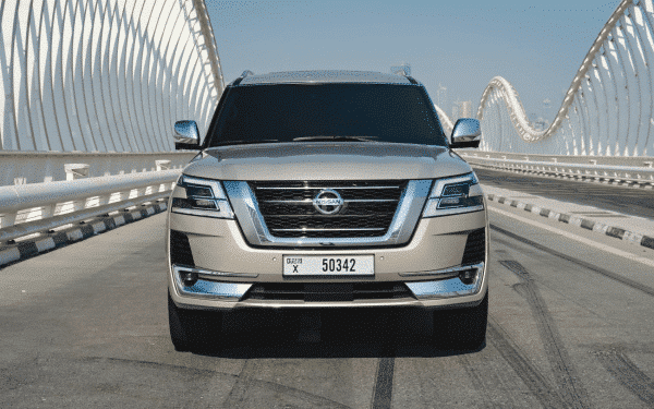 Rent Nissan Patrol (Beige), 2021 in Dubai - Image 2