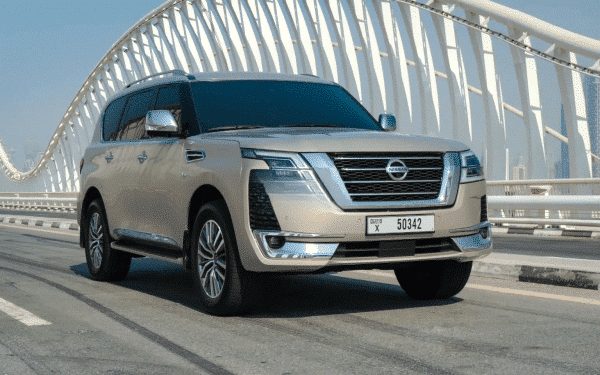 Rent Nissan Patrol (Beige), 2021 in Dubai - Image 6