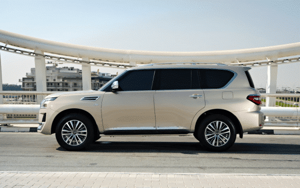 Rent Nissan Patrol (Beige), 2021 in Dubai - Image 3