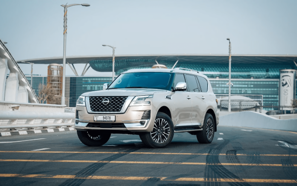 Rent Nissan Patrol (Beige), 2023 in Dubai