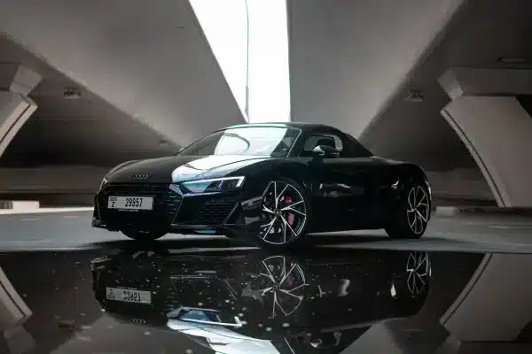 Rent Audi R8 V10 Spyder (Black), 2021 in Dubai - Image 2