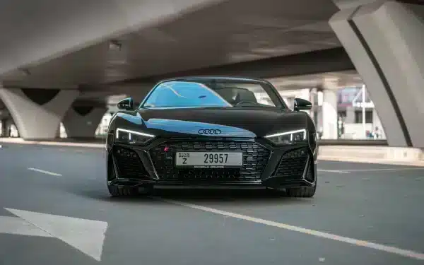 Rent Audi R8 V10 Spyder (Black), 2021 in Dubai - Image 8