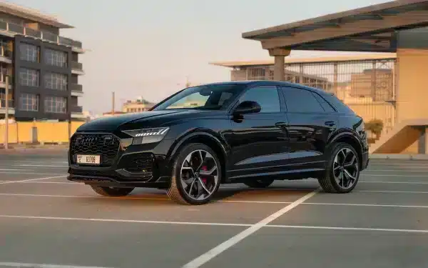 Rent Audi RSQ8 (Black), 2022 in Dubai