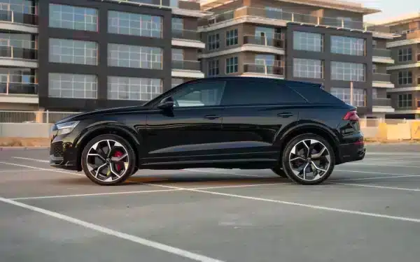Rent Audi RSQ8 (Black), 2022 in Dubai - Image 2