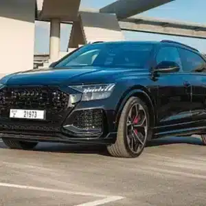 Rent Audi RSQ8 (Black), 2023 in Dubai