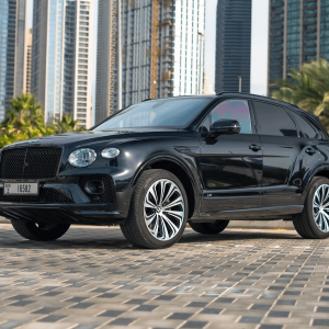 Rent Bentley Bentayga (Black), 2022 in Dubai