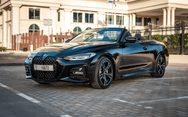 Rent BMW 430i (Black), 2023 in Dubai