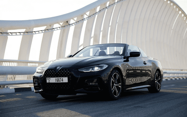 Rent BMW 430i (Black), 2023 in Dubai