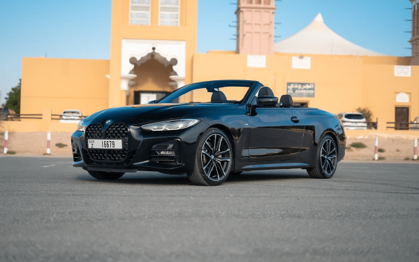 Rent BMW 430i (Black), 2023 in Dubai