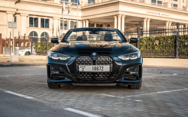 Rent BMW 430i (Black), 2023 in Dubai - Image 3