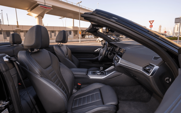 Rent BMW 430i (Black), 2023 in Dubai - Image 7