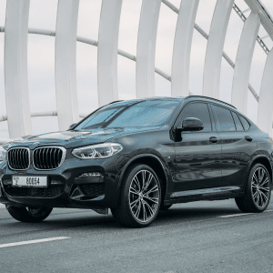 Rent BMW X4 (Black), 2021 in Dubai