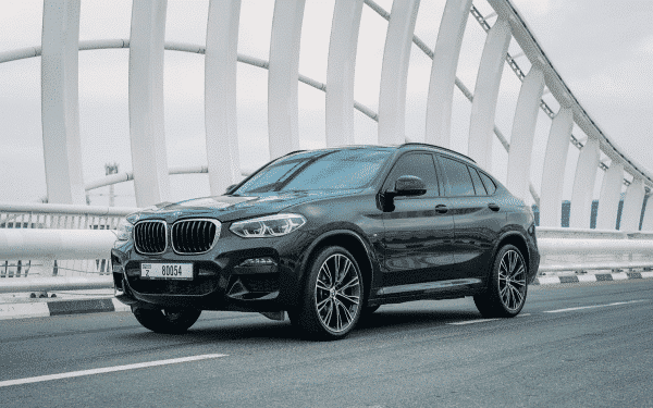 Rent BMW X4 (Black), 2021 in Dubai
