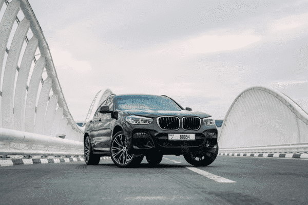Rent BMW X4 (Black), 2021 in Dubai - Image 3