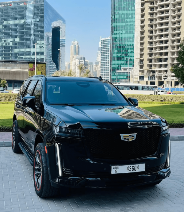 Rent Cadillac Escalade (Black), 2021 in Dubai - Image 2