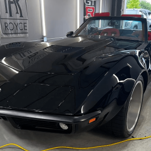 Rent Chevrolet Corvette (Black), 1972 in Dubai