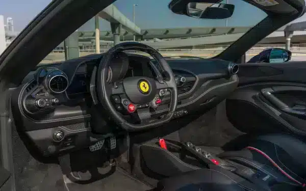 Rent Ferrari F8 (Black), 2023 in Dubai - Image 3