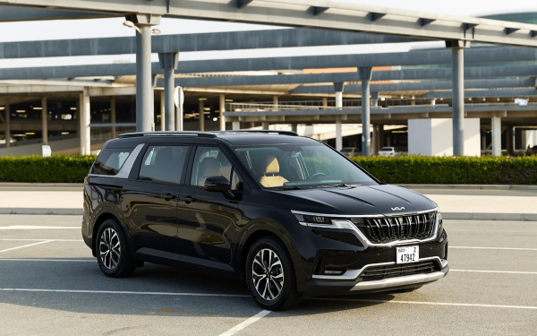 Rent KIA Carnival (Black), 2022 in Dubai