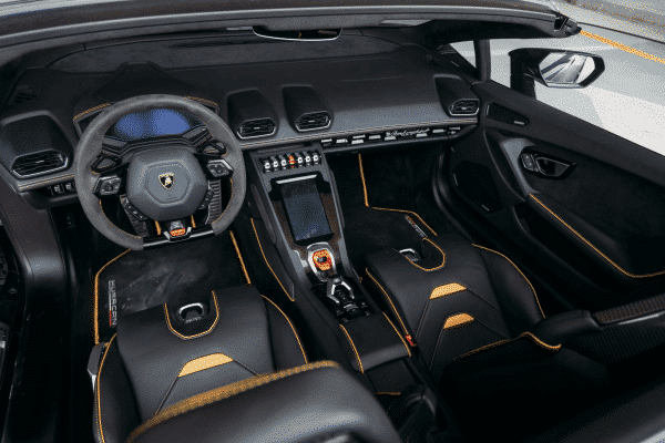 Rent Lamborghini Evo Spyder (Black), 2023 in Dubai - Image 5