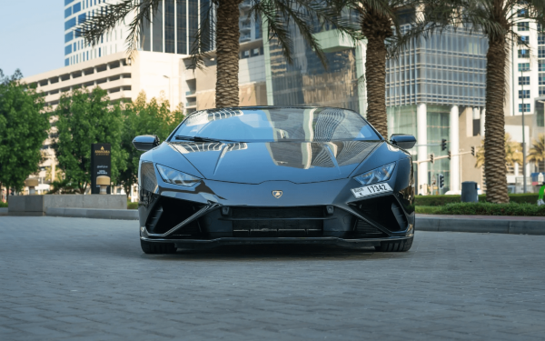 Rent Lamborghini Evo Spyder (Black), 2023 in Dubai - Image 2