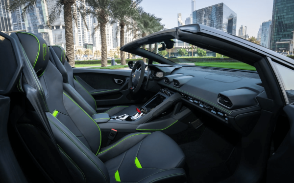 Rent Lamborghini Evo Spyder (Black), 2023 in Dubai - Image 5