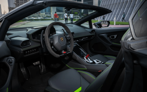 Rent Lamborghini Evo Spyder (Black), 2023 in Dubai - Image 4