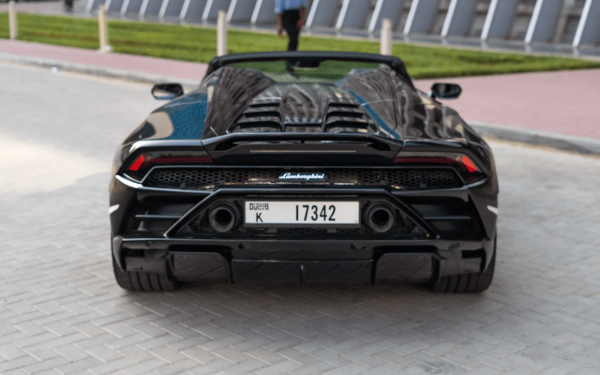 Rent Lamborghini Evo Spyder (Black), 2023 in Dubai - Image 3