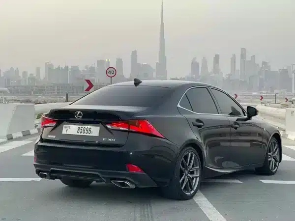 Rent Lexus IS (Black), 2020 in Dubai - Image 2