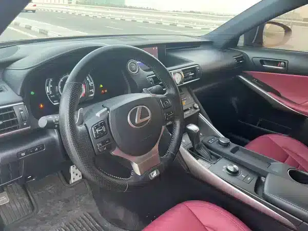 Rent Lexus IS (Black), 2020 in Dubai - Image 5