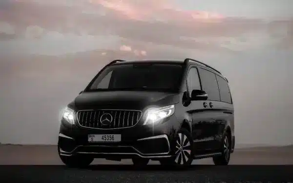 Rent Mercedes V250 (Black), 2020 in Dubai