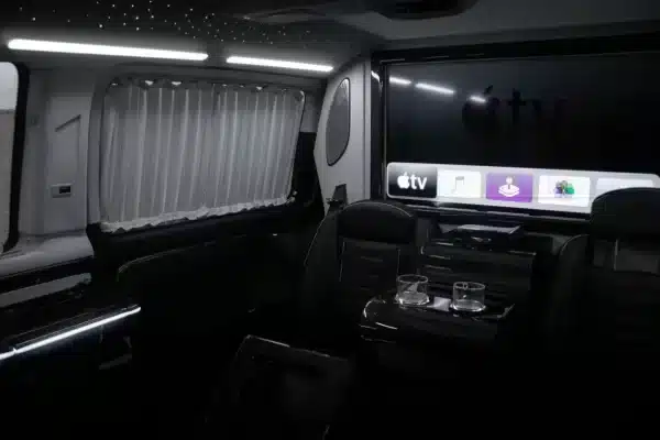 Rent Mercedes V250 (Black), 2020 in Dubai - Image 2