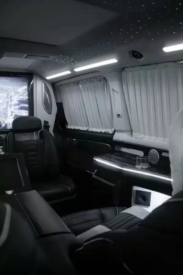 Rent Mercedes V250 (Black), 2020 in Dubai - Image 3