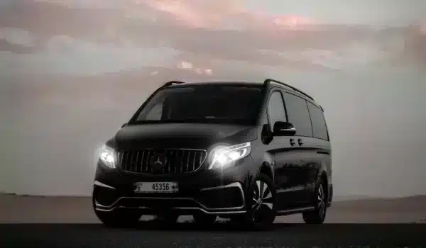 Rent Mercedes V250 (Black), 2020 in Dubai - Image 4