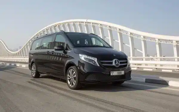 Rent Mercedes V250 (Black), 2023 in Dubai