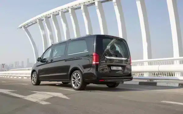 Rent Mercedes V250 (Black), 2023 in Dubai - Image 7