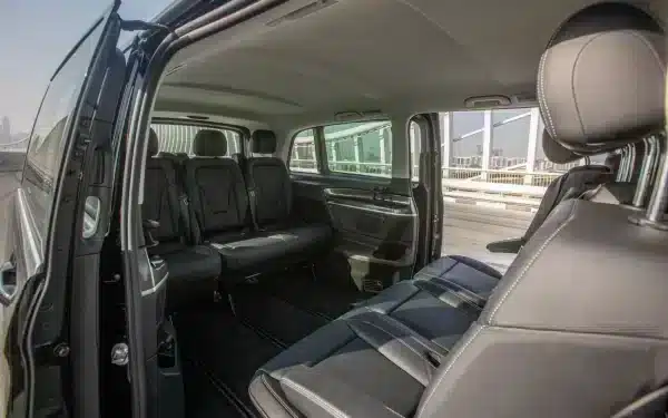 Rent Mercedes V250 (Black), 2023 in Dubai - Image 4
