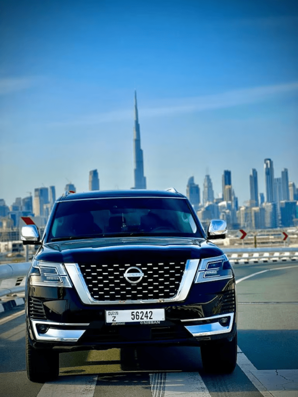 Rent Nissan Patrol (Black), 2023 in Dubai - Image 2