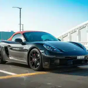 Rent Porsche Boxster GTS (Black), 2019 in Dubai